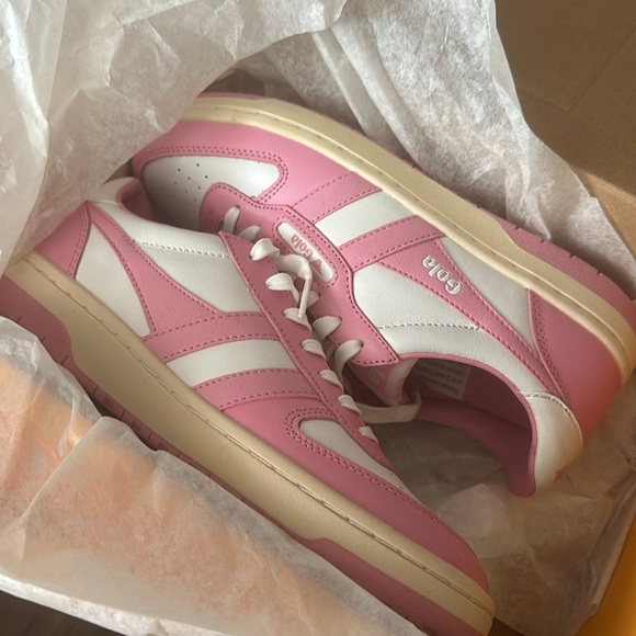NEW GOLA HAWK II SNEAKERS in pink - size US 7.5/EU 38.5 - Picture 6 of 9